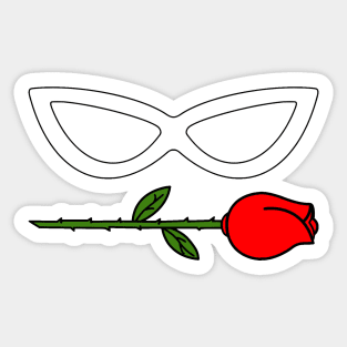 Tuxedo Hero Mask Sticker